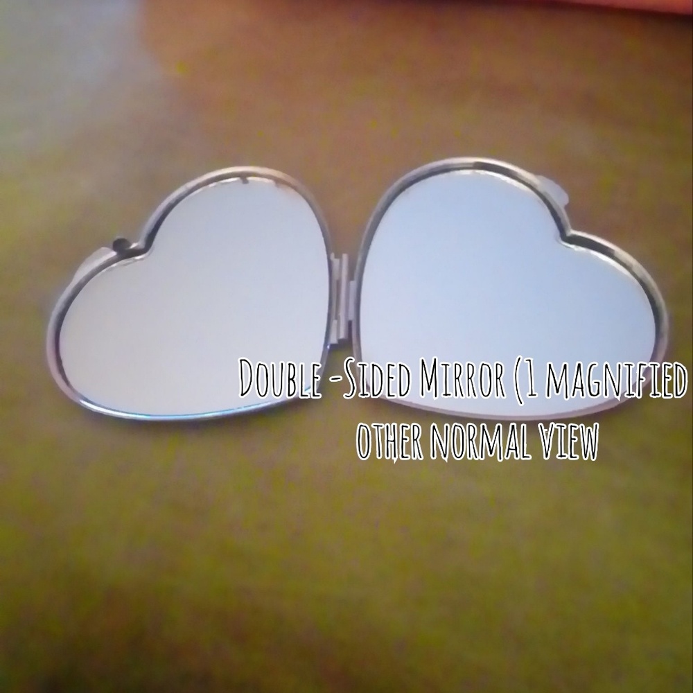 Makeup Bag & Compact Mirror 💕 - Picture 3 of 3